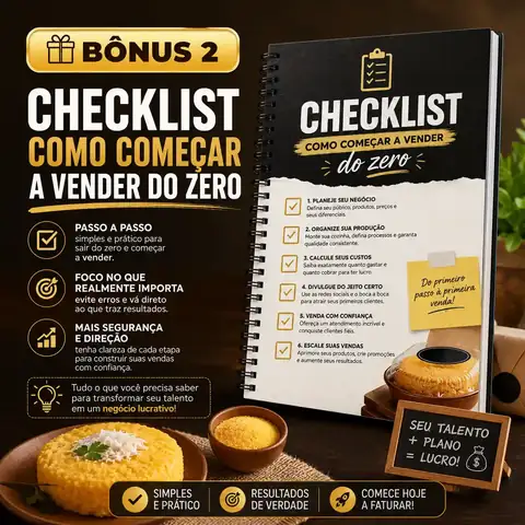 Bônus 02 — Checklist Como Começar a Vender do Zero