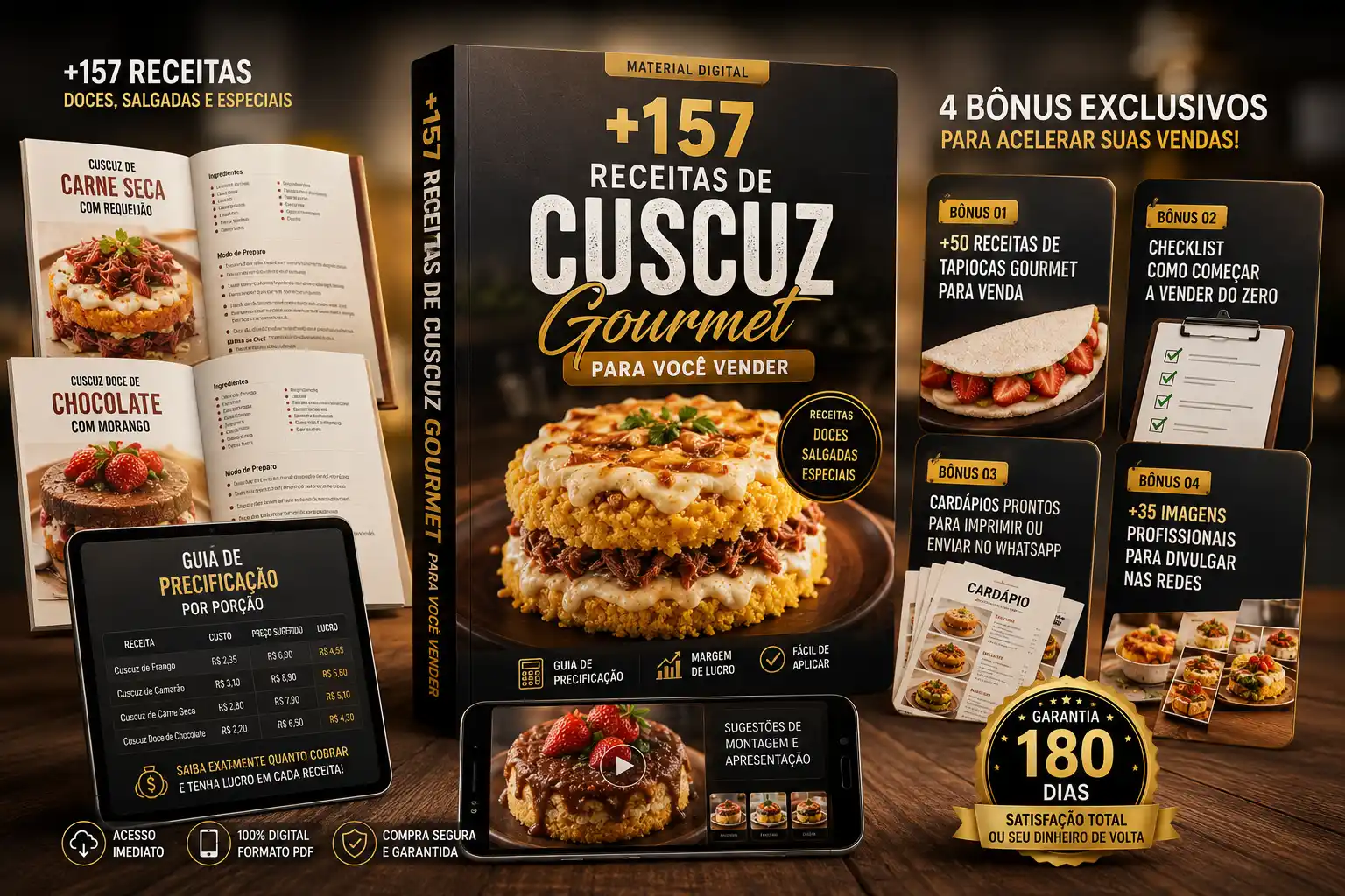 Cuscuz Gourmet para Vender